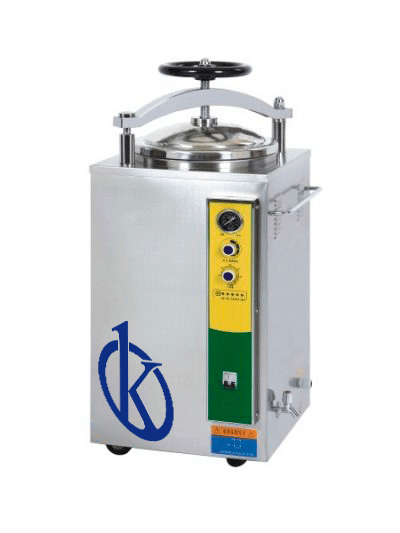 Esterilizador de autoclave de vapor a presión con rueda manual YR05669 //  YR05672 - Kalstein